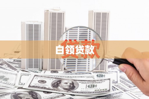 西市白领贷款