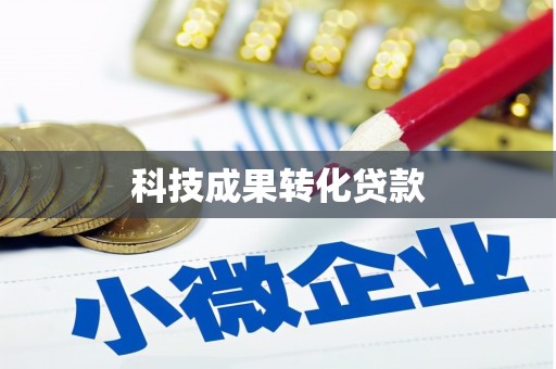 泗阳科技成果转化贷款