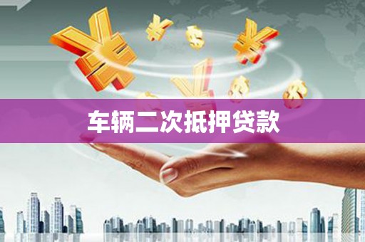师宗车辆二次抵押贷款