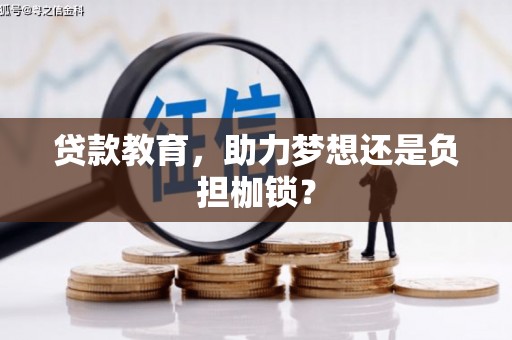 卑南贷款教育，助力梦想还是负担枷锁？
