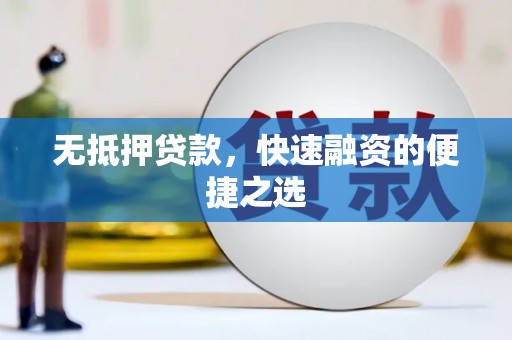 云浮无抵押贷款，快速融资的便捷之选
