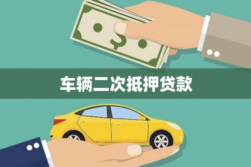 金山车辆二次抵押贷款