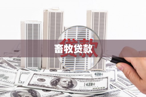 莎车畜牧贷款
