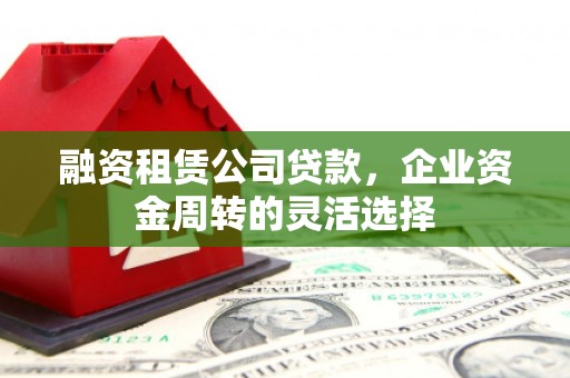 长滨融资租赁公司贷款，企业资金周转的灵活选择