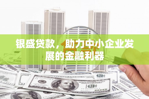 江西银盛贷款，助力中小企业发展的金融利器