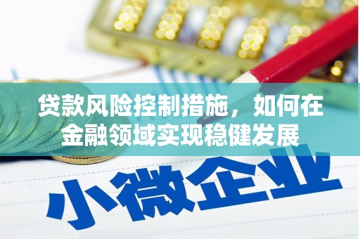 措勤贷款风险控制措施，如何在金融领域实现稳健发展