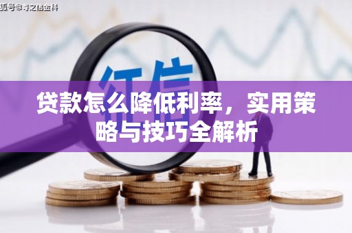 黔西贷款怎么降低利率，实用策略与技巧全解析