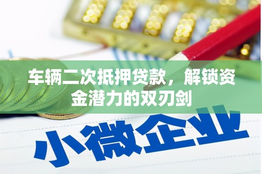 新林车辆二次抵押贷款，解锁资金潜力的双刃剑