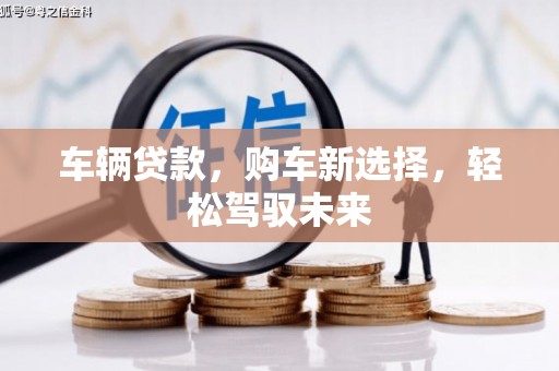 奎文车辆贷款，购车新选择，轻松驾驭未来