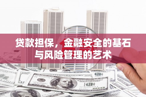 金阳贷款担保，金融安全的基石与风险管理的艺术