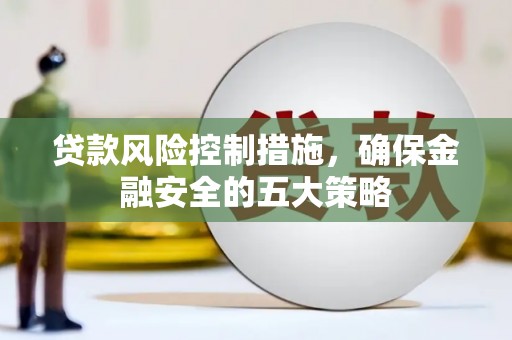 新余贷款风险控制措施，确保金融安全的五大策略