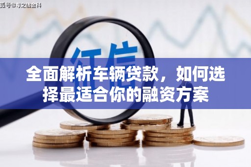 鹤岗全面解析车辆贷款，如何选择最适合你的融资方案