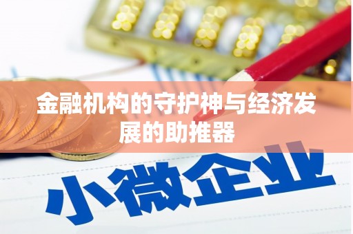 大化金融机构的守护神与经济发展的助推器