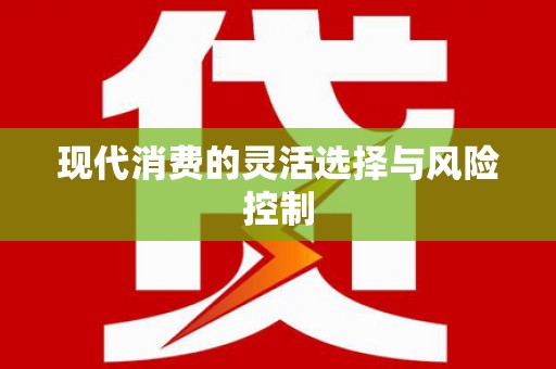 柳州现代消费的灵活选择与风险控制